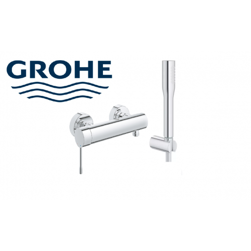 Grohe Essence New dušo maišytuvas su dušo komplektu 